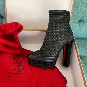 Christian Louboutin Crampon 140 Nappa boots